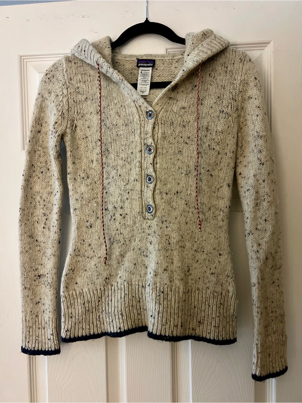 Patagonia Women’s Ranchito Hoody | 80% Merino Wool Size XS | Rare + Discontinued